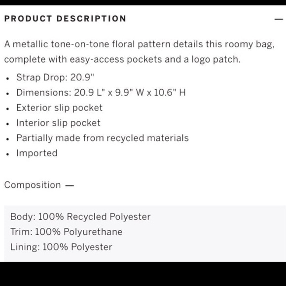 Victoria secret legging ganache size m and duffel bag - Picture 7 of 7